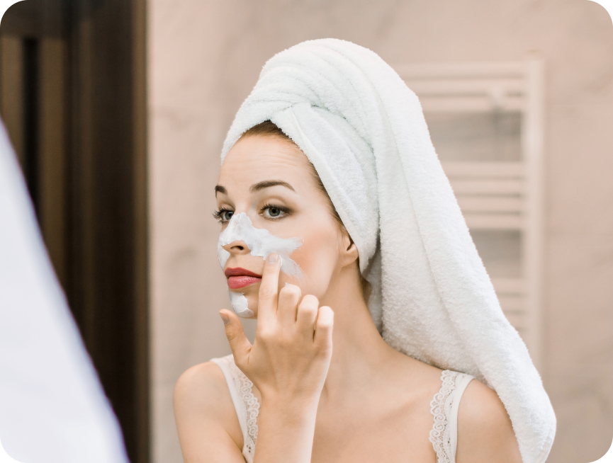 Peel Off Mask Application
