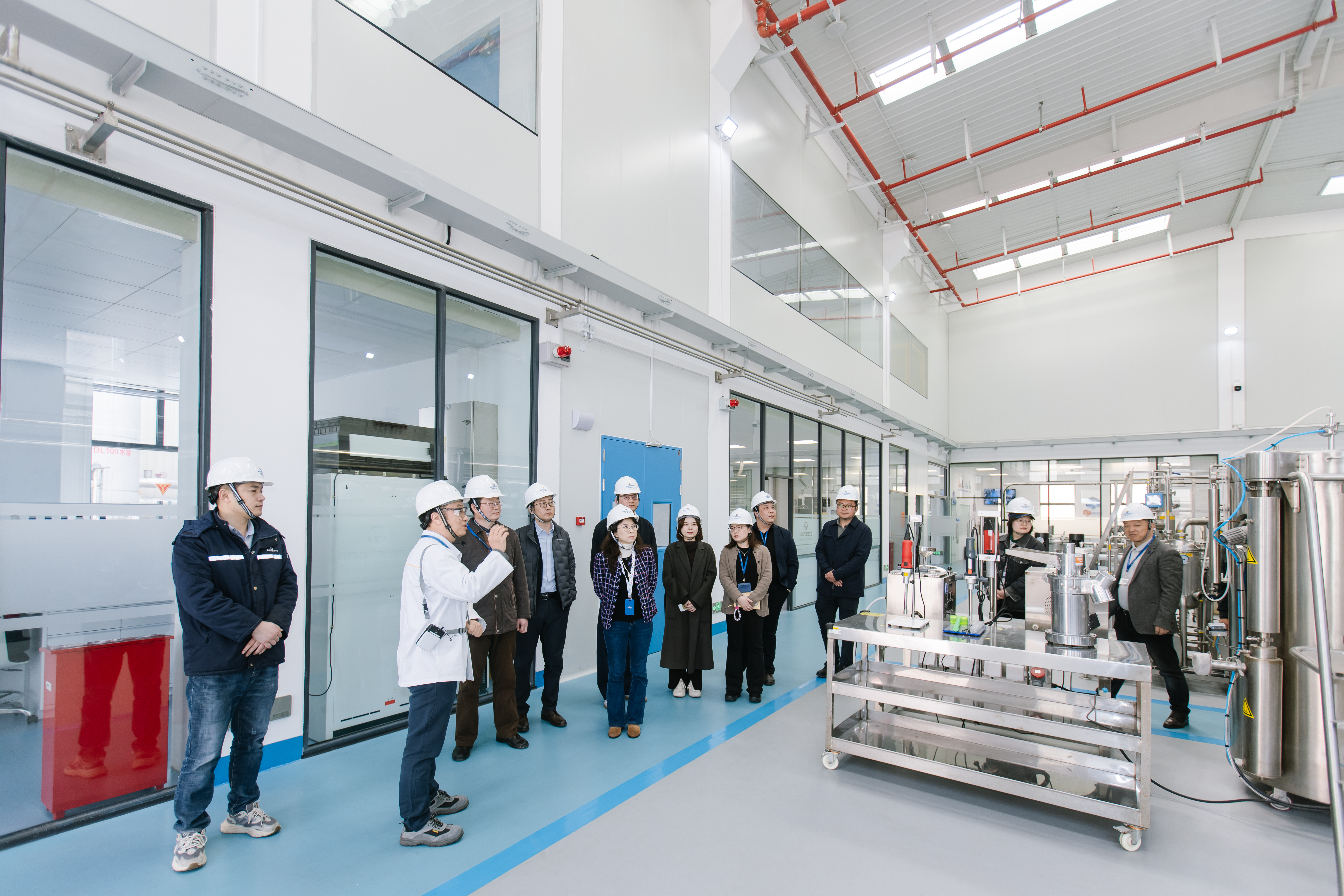 Lianyungang center opening tour