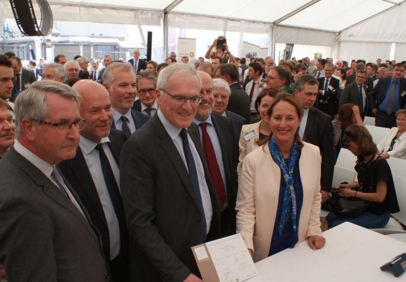 Inauguration de la centrale géothermique profonde de Rittershoffen