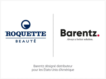 Roquette Beauté appoints Barentz as Preferred Distribution Partner for the United States of America