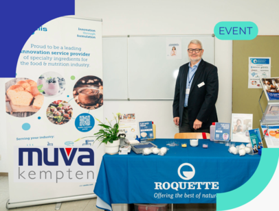 Roquette are present at the MUVA Conference with Azelis