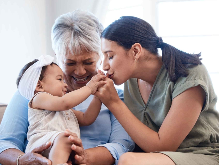 family enjoying time with each other